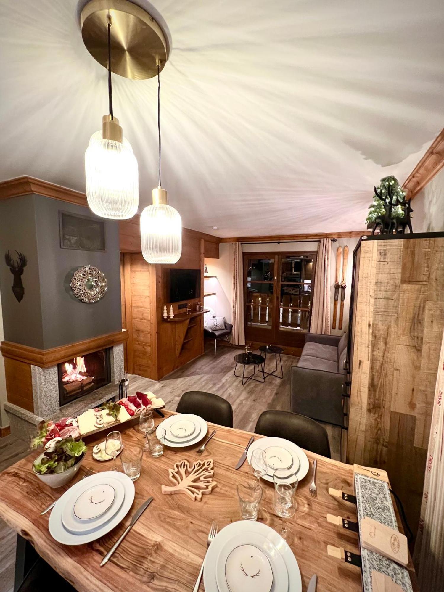 Arc 1950 - Chalet Des Lys - Appt Luxe 4 Pers Les Arcs  Kültér fotó